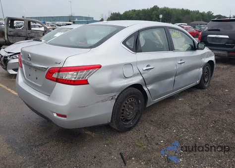 2015 Nissan Sentra Fe+ S/S/Sl/Sr/Sv from USA, damaged, VIN 3N1AB7AP1FY264011